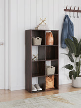 A2Z Furniture - Ashley Furniture - Glosmount Eight Cube Organizer - Eight Cube Organizer / Cherry/Light Brown - EA1055-4X2
